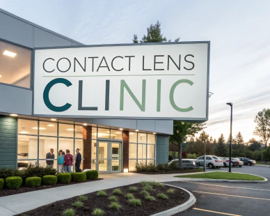 Contact lens clinic at Susanjeevani Hospital, the best eye hospital in Lucknow